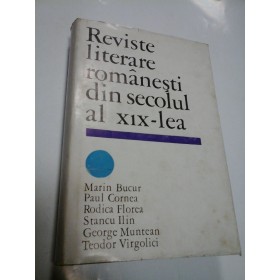 REVISTE LITERARE ROMANESTI DIN SECOLUL AL XIX-LEA 